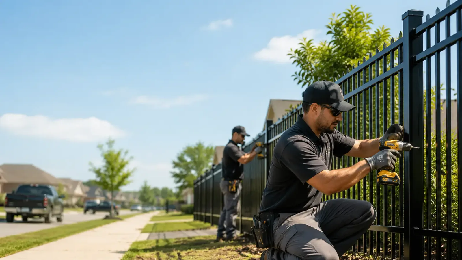 Metal Fence Installation in Granbury, TX